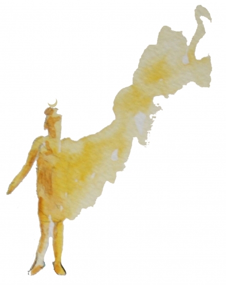 The magical golden statue of Diana at Hampton Court